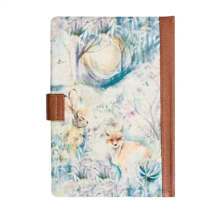Fabric Covered Country Notepad