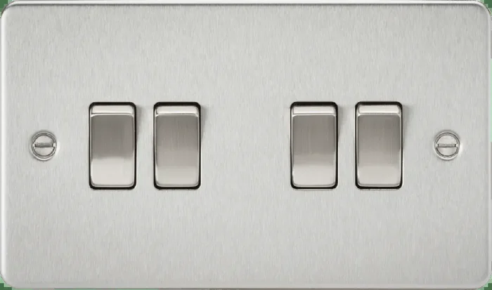 Flat Plate 4G 2 Way Switch