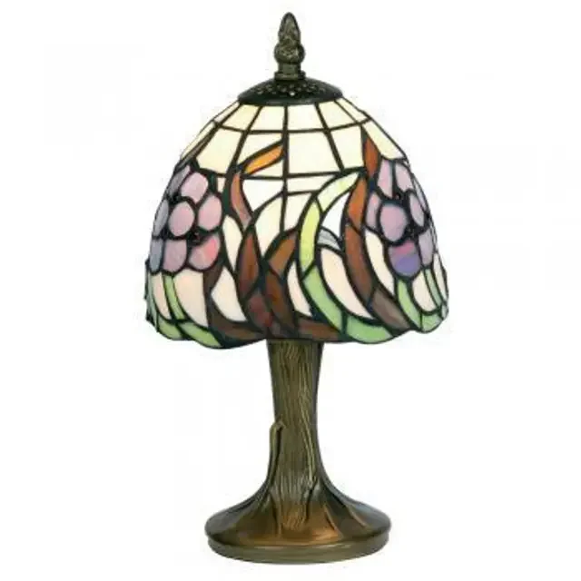 Flower Blue Tiffany Table Lamp