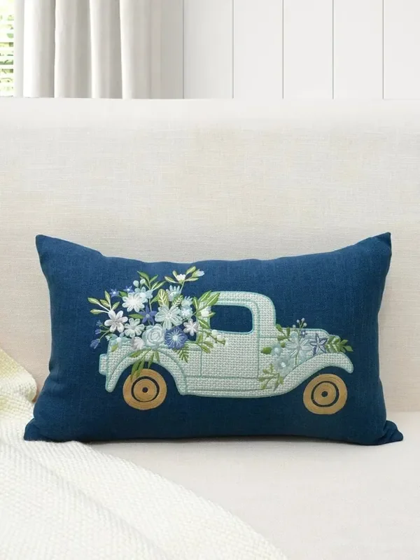 Forget me not truck Cushion