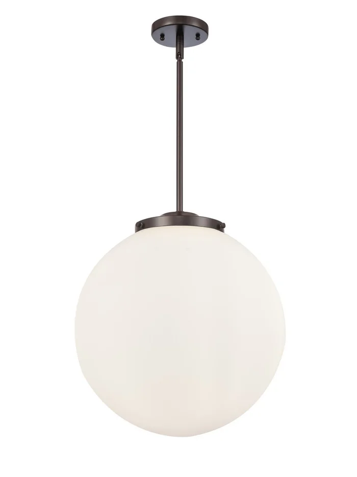 Franklin Restoration LED Pendant in Oil Rubbed Bronze (405|221-3S-OB-G201-16-LED)