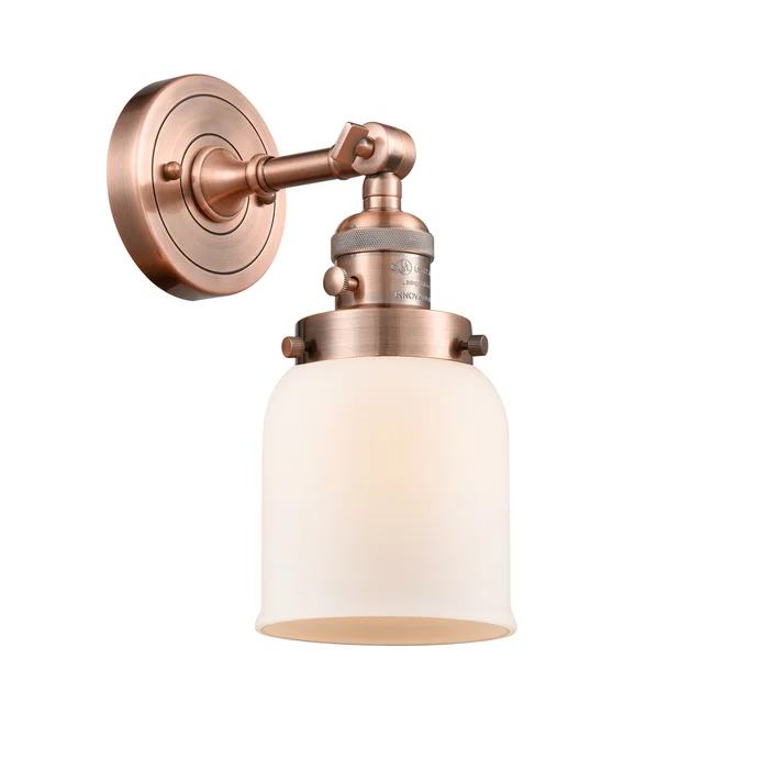 Franklin Restoration LED Wall Sconce in Antique Copper (405|203SW-AC-G51-LED)
