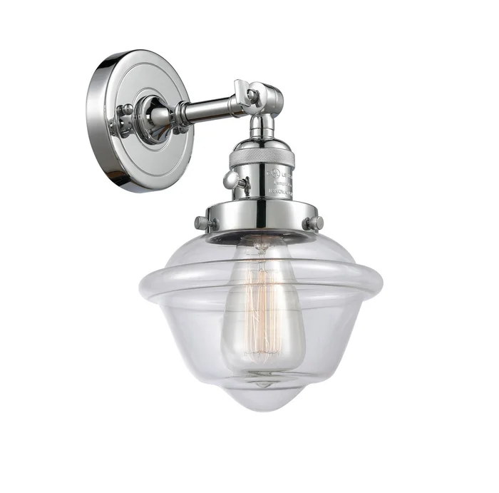 Franklin Restoration LED Wall Sconce in Polished Chrome (405|203SW-PC-G532-LED)