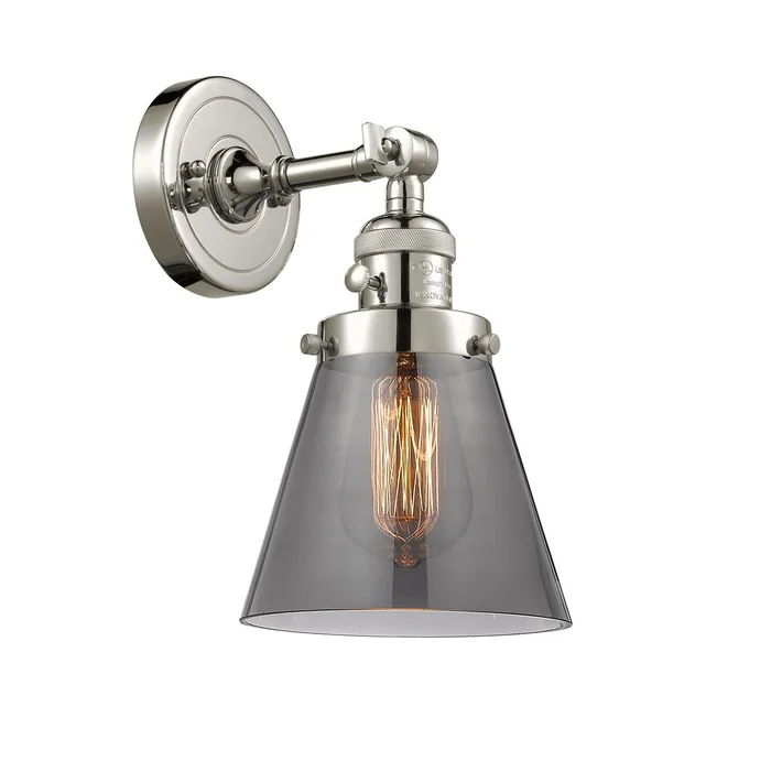 Franklin Restoration LED Wall Sconce in Polished Nickel (405|203SW-PN-G63-LED)