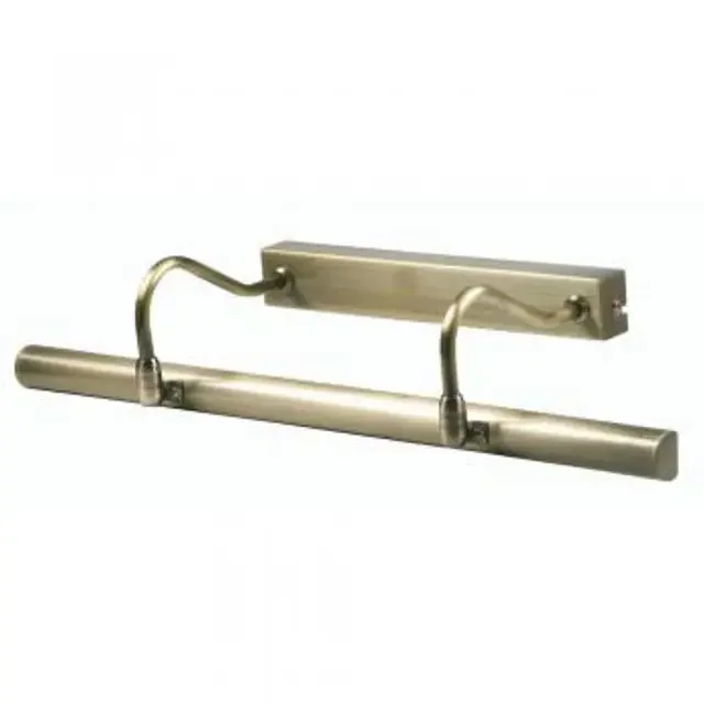 G9 4 Light Antique Brass Adjustable Picture Light