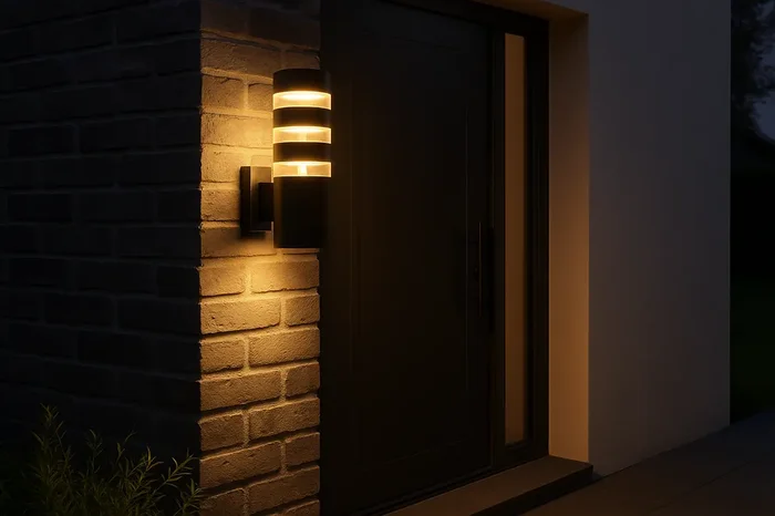 Garden Wall Light Lamp – E27 Glass Waterproof Wall Lights