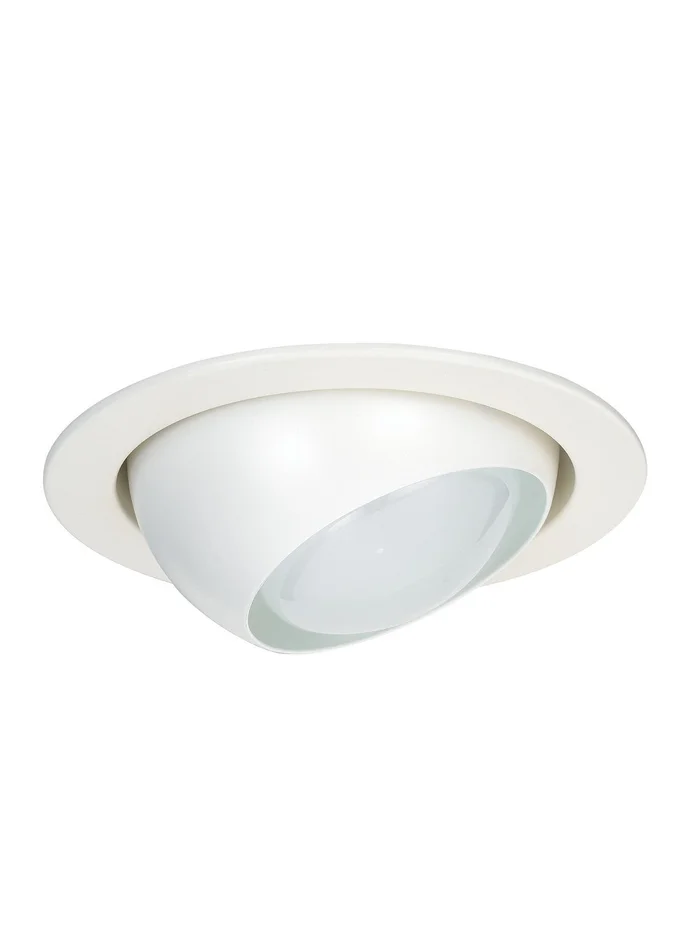 Generation Lighting 1166AT-15 Recessed Trims 4″Eyeball Trim, White