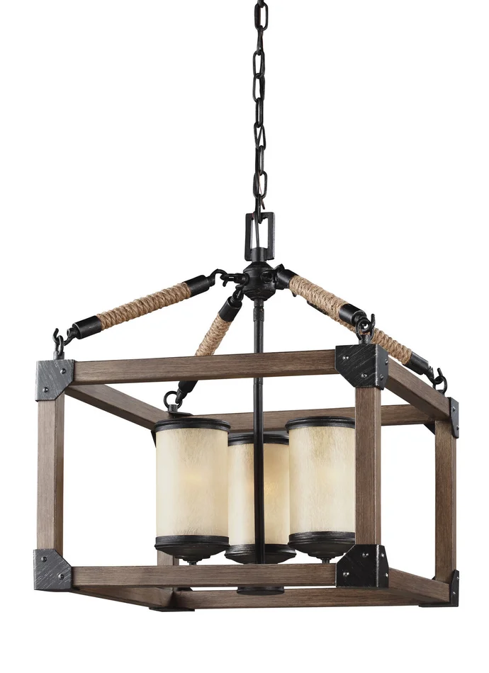 Generation Lighting 3113303EN3-846 Dunning Three Light Chandelier, Stardust