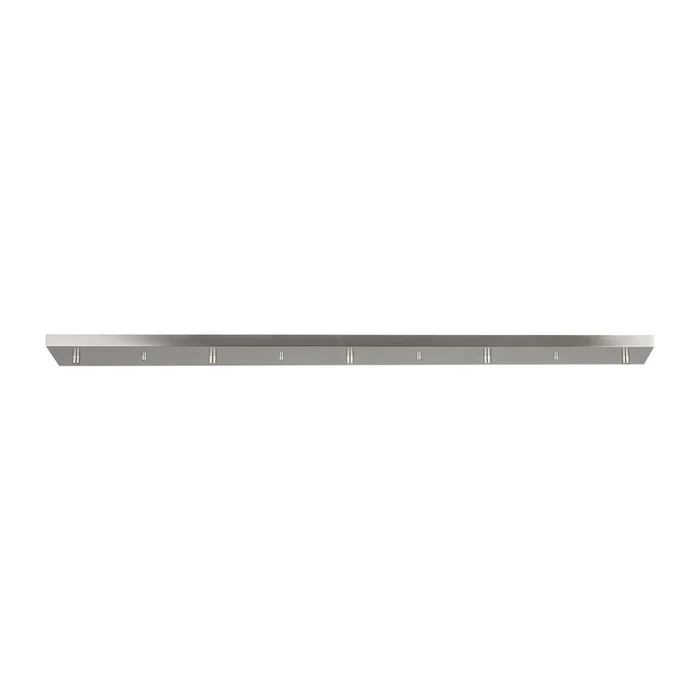 Generation Lighting 7449605-962 Multi-Port Canopy Five Light Linear Canopy, Brushed Nickel