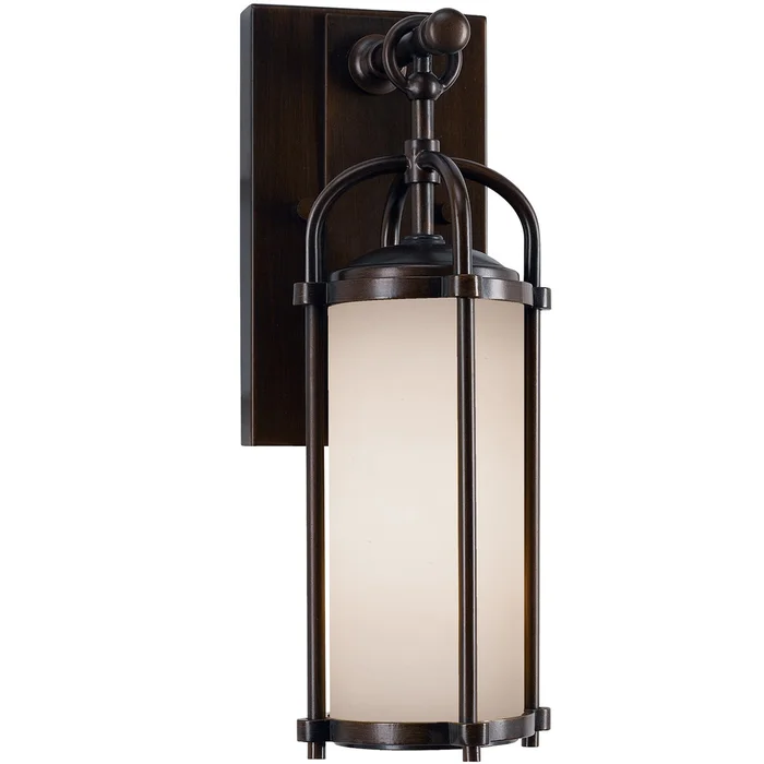 Generation Lighting OL7600ES Dakota One Light Outdoor Wall Lantern, Espresso