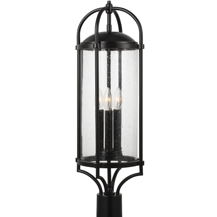Generation Lighting OL7627ES Dakota Three Light Post/Pier Lantern, Espresso