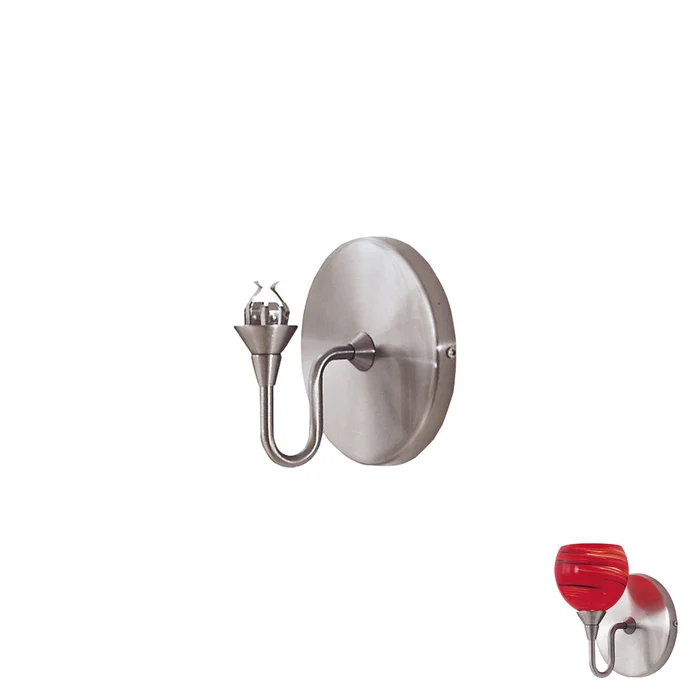 George Kovacs GKPW001-084 GK Lightrail One Light Wall Mount, Brushed Nickel