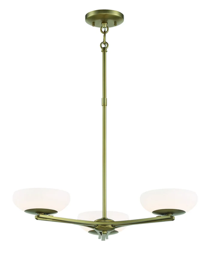 George Kovacs P1463-695-L Scale LED Chandelier, Soft Rass