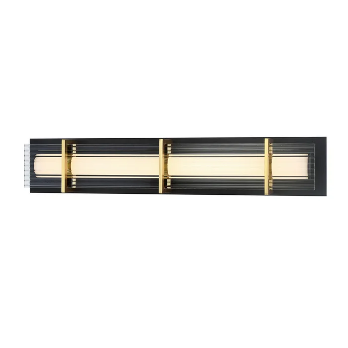 George Kovacs P1513-707-L Midnight Gold LED Bath, Sand Coal And Honey Gold