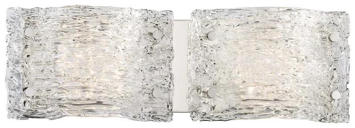 George Kovacs P5282-077-L Forest Ice LED Bath, Chrome