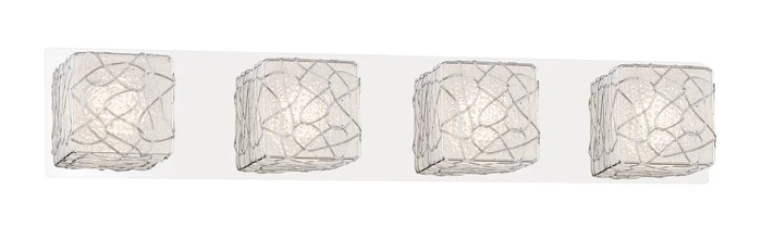 George Kovacs P5294-077-L Livewire LED Bath Vanity, Chrome