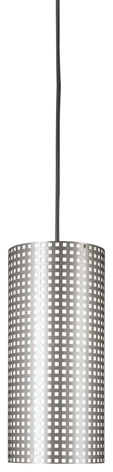 George Kovacs P5746-084 Grid One Light Mini Pendant, Brushed Nickel