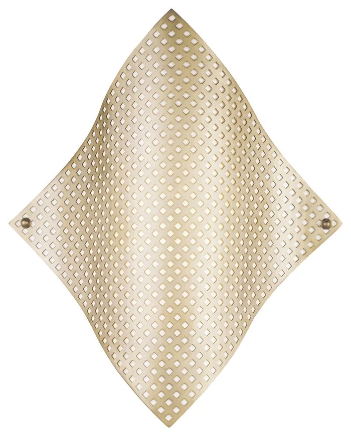 George Kovacs P5770-695 Grid One Light Wall Sconce, Sable Bronze Patina