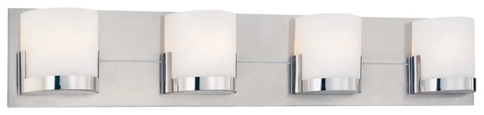 George Kovacs P5954-077 Convex Four Light Bath, Chrome