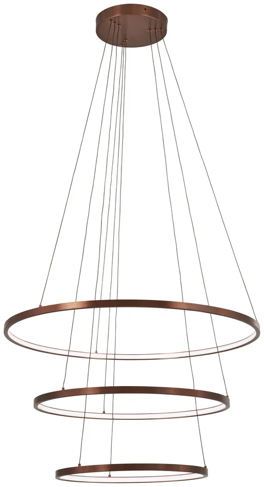 George Kovacs P8163-670-L Full Orbit LED Pendant, Satin Bronze