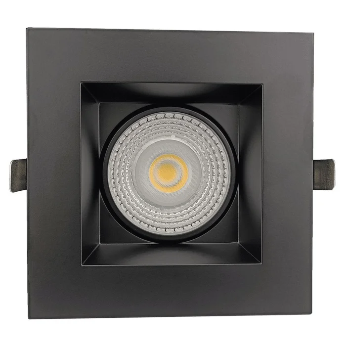 Goodlite G-20096 6″ 22W LED Square Spotlight Regressed Gimbal Selectable CCT