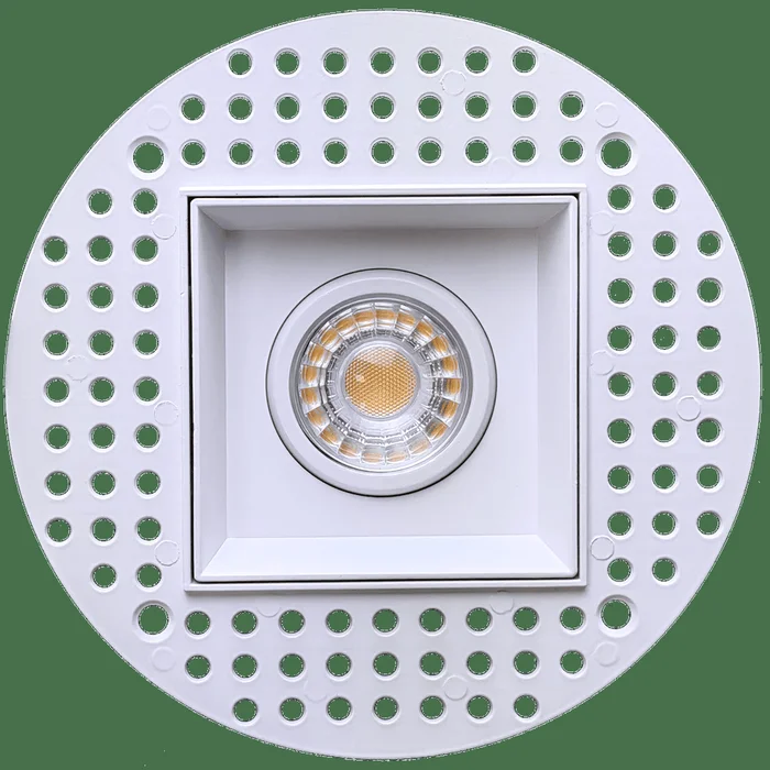 Goodlite G-95620 3″ 8W Square Trimless Gimbaled Spotlight Selectable CCT