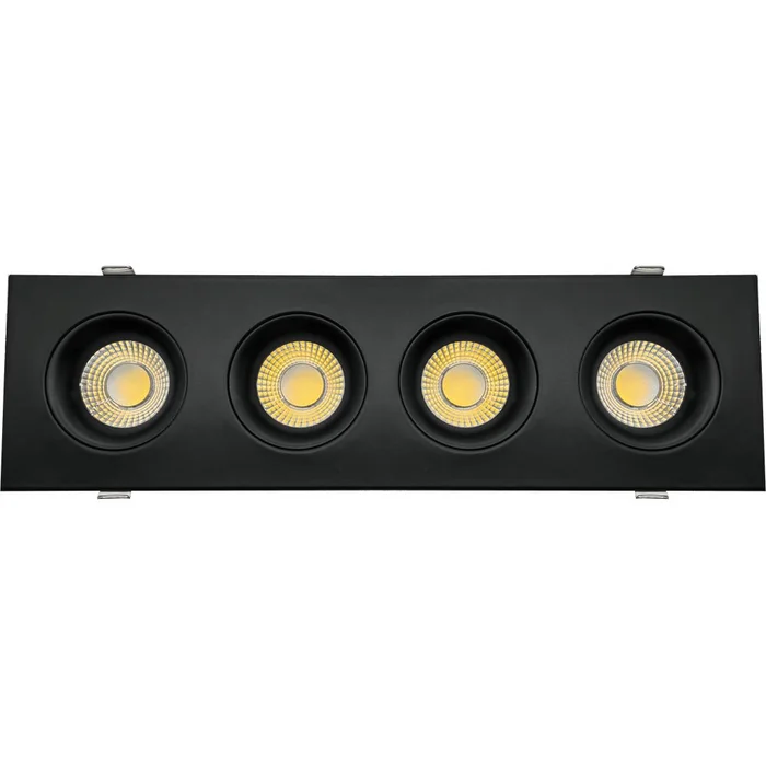 Goodlite Pura G-98729 3.5″ 80W LED 4 Head Gimbal Selectable CCT/Wattage