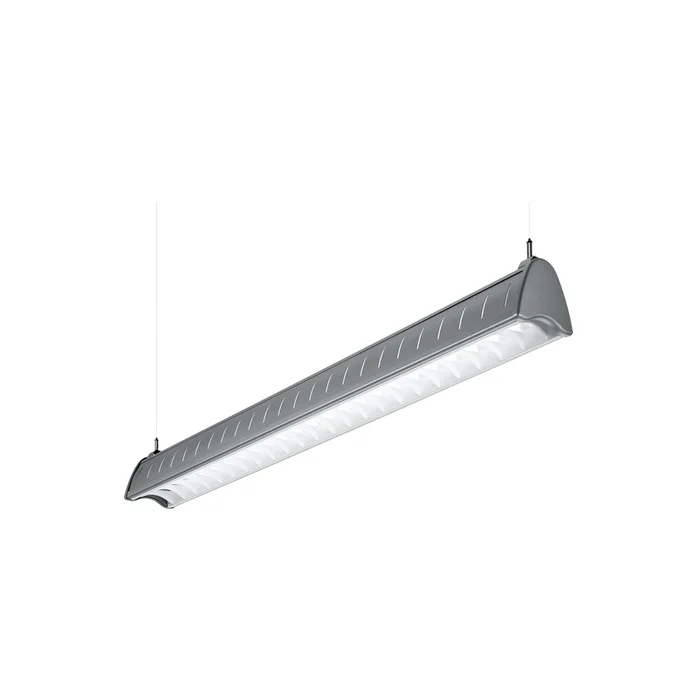 H.E. Williams AXA-8-FL Fluorescent 8 Foot Architectural Linear Pendant Light Fixture – White