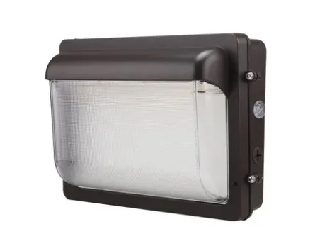 Halco 39861 – LPWP-2-LS-CS-U-BZ – Low Profile Glass LED Wall Packs – 30/40/50/60W – 3-CCT 30/40/50K – 120-277V – Integrated Photocell – Bronze