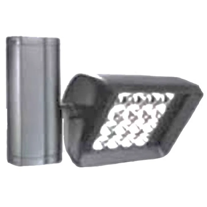 Halo Lighting L805LRGWW840AHHO LED Stasis Large Track Luminaire, Wall Wash, High Output 38W, 85 CRI, 4000K, Aluminum Haze