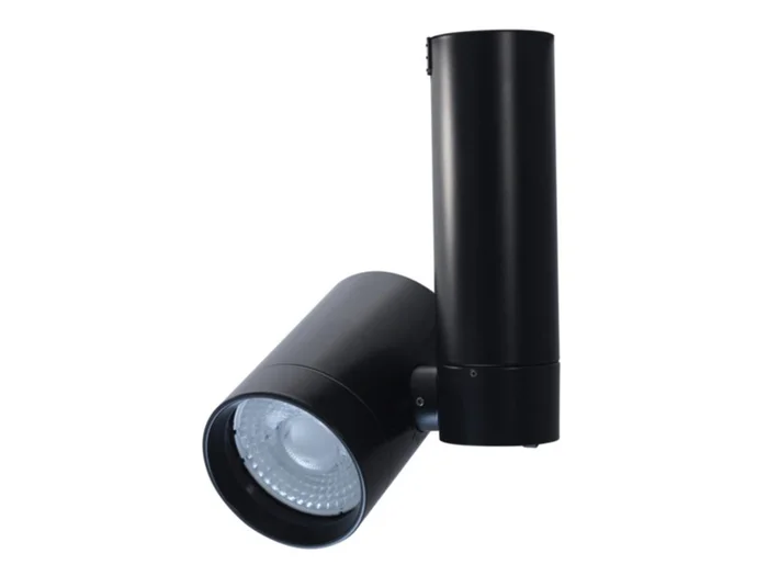 Halo Lighting L815SML05NS927MB LED Stasis Small Track Luminaire, 500 Lumens, Narrow Spot 8 Degree Beam Angle, 2700K, Black