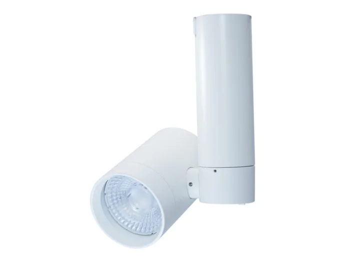 Halo Lighting L815SML05NS930P LED Stasis Small Track Luminaire, 500 Lumens, Narrow Spot 8 Degree Beam Angle, 3000K, White