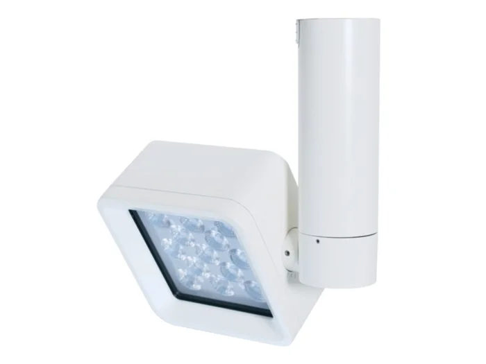 Halo Lighting L815SQ40NF940P LED Stasis Square Track Luminaire, 4000 Lumens, 22 Degree Beam Angle, 4000K, White