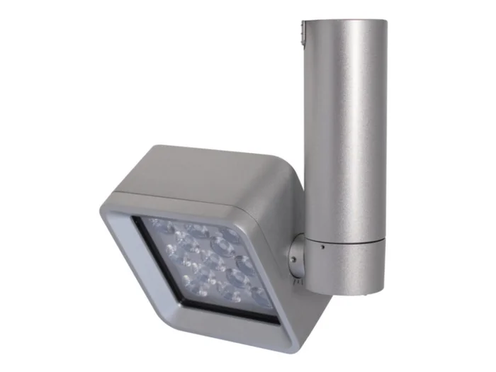 Halo Lighting L815SQ40SP935SL LED Stasis Square Track Luminaire, 4000 Lumens, 15 Degree Beam Angle, 3500K, Silver