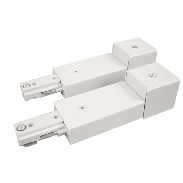 Halo Lighting L989P Conduit Continuation Kit for Two Circuit Track, White