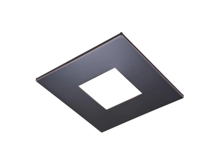 Halo Lighting TL42SGB 2″ Square Pinhole Trim, German Bronze Flange