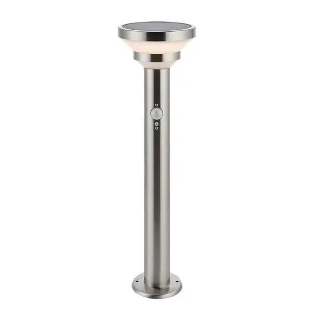 Halton Brushed Stainless with Oapl Diffuser Sensor IP44 LED 50cm Bollard