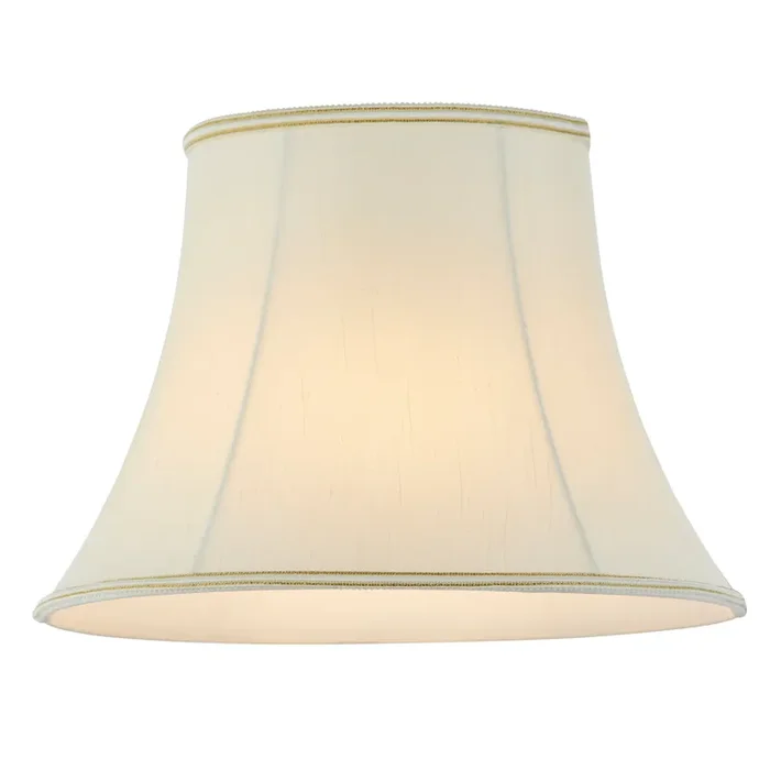 Handmade Lamp Shades in Cream fabric (0711CEL12-20)