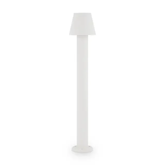 Harz White IP65 Bollard