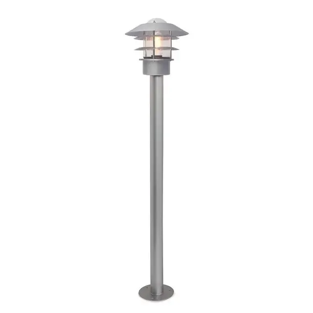 Helsingor Silver IP44 Bollard