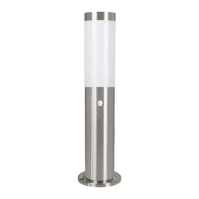 Helsink Stainless Steel with Opal and Sensor 45cm IP44 Bollard