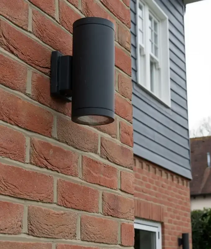 High Power Up and Down LED Wall Light – Black Finish