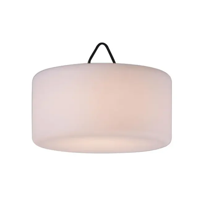 Holly Black with White Opal LED Portable Table Lamp – Clearance