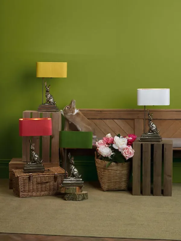 Hopper Bronze Base Only Table Lamp