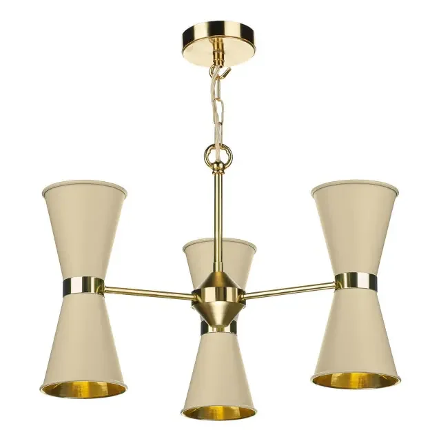 Hyde 6 Light Pendant With Bespoke Metal Shades