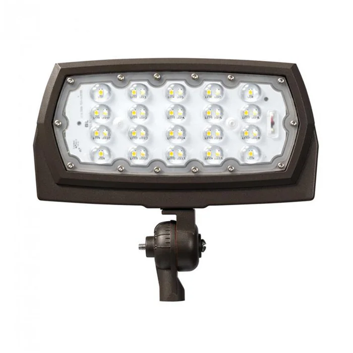 Independence Series Made in the USA LED Flood Light Knuckle Mount 120-277V 8000 Lumen 4500K