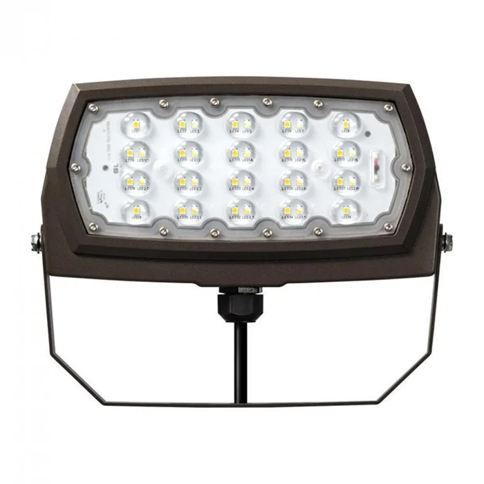 Independence Series Made in the USA LED Flood Light Trunnion Mount 120-277V 8000 Lumen 4500K