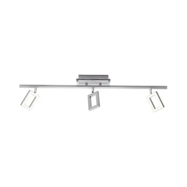 INIGO 3 Light Satin Chrome Bar Ceiling Light