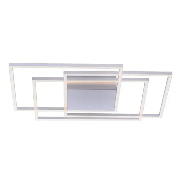 INIGO 3 Light Satin Chrome Dimmable Ceiling Light