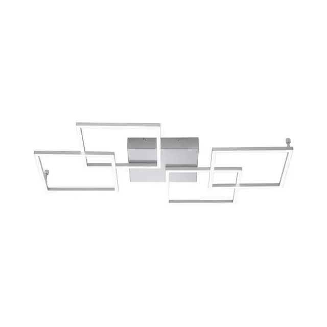 INIGO 4 Light Satin Chrome Dimmable Ceiling Light